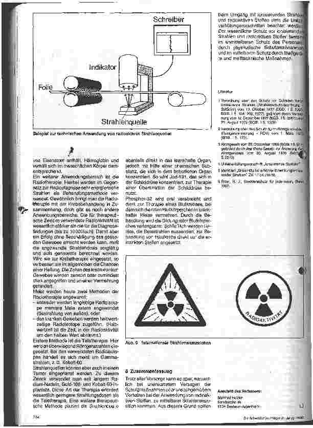 Vorschauseite 5: Schutz vor radioaktivem Material und ionisierenden Strahlen