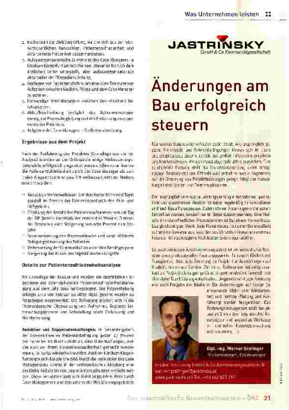Vorschauseite 2: Die Patienten an der Hand nehmen