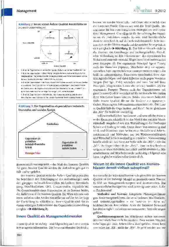 Vorschauseite 2: Exzellenzinitiative Innere Qualität