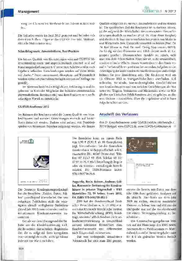 Vorschauseite 5: Exzellenzinitiative Innere Qualität