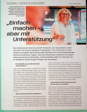 Vorschauseite 1: " Einfach machenaber mit Unterstützung "