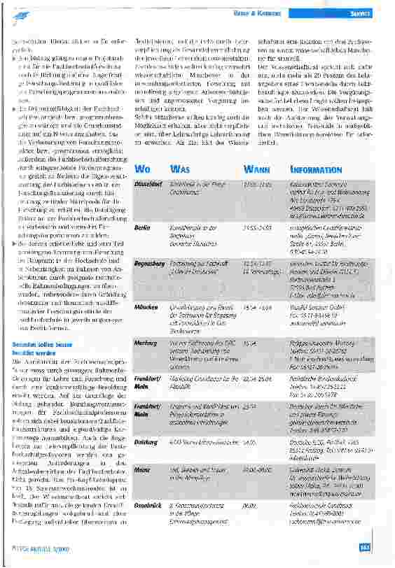 Vorschauseite 2: Leistungspotenziale in den Fachhochschulen nutzen