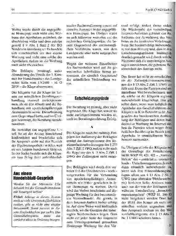 Vorschauseite 3: Zum Medikamenteneinkauf ambulanter Versorger im Patientenauftrag in Apotheken - Aposan
