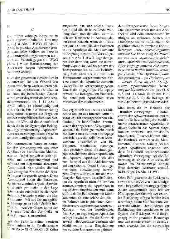 Vorschauseite 4: Zum Medikamenteneinkauf ambulanter Versorger im Patientenauftrag in Apotheken - Aposan