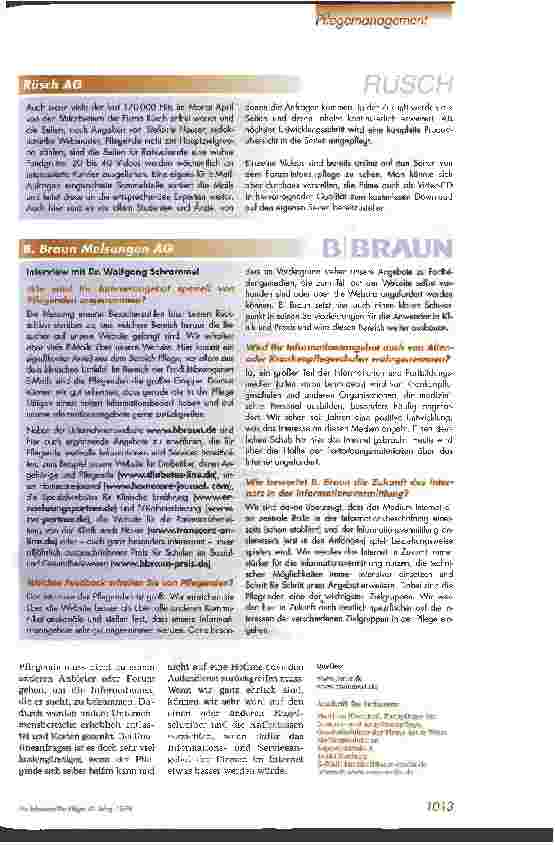 Vorschauseite 4: Pflegewüste Web