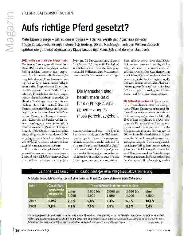 Vorschauseite 1: Aufs richtige Pferd gesetzt?