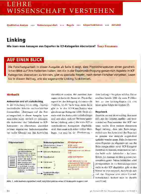 Vorschauseite 1: Linking