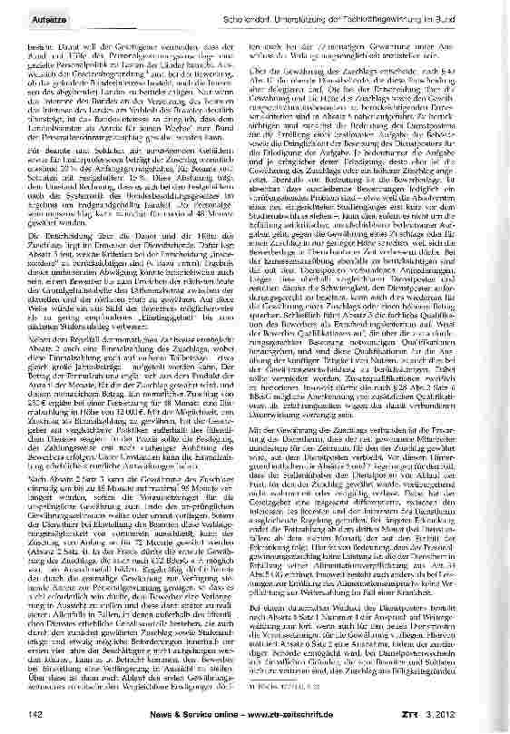 Vorschauseite 3: Das Gesetz zur Unterstützung der Fachkräftegewinnung im Bund und zur Änderung weiterer dienstrechtlicher Vorschriften