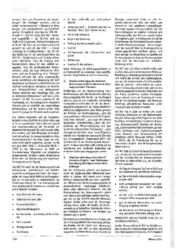 Vorschauseite 2: Implementierung einer verbindlichen Bundesstatistik, eines regelmäßigen Berichtswesens und einer hinreichenden Begleitforschung zur Betreuungsrechtspraxis Ein Positionspapier des…