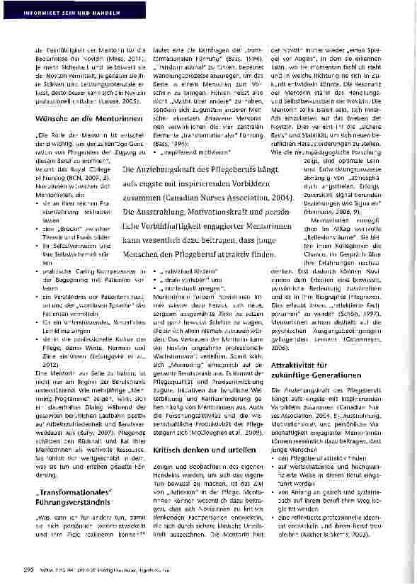 Vorschauseite 2: Mentorinnen: Inspirierende Vorbilder