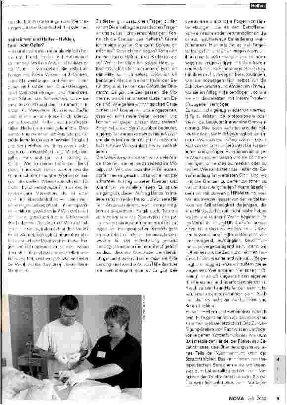 Vorschauseite 4: Von der Hilfe und dem Geholfen-werden