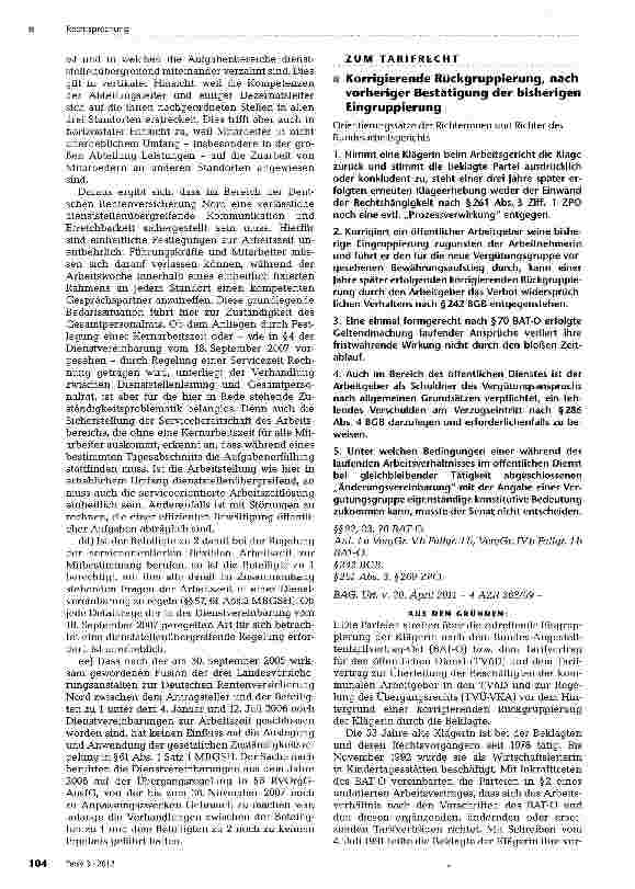 Vorschauseite 4: Mitbestimmung des Gesamtpersonalrats in Schleswig Holst.