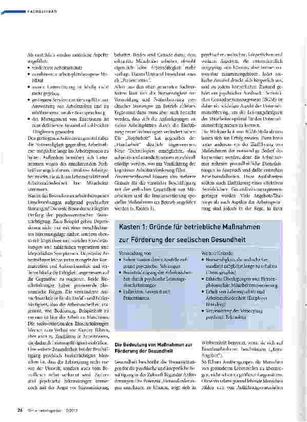 Vorschauseite 3: Employee Assistance Program (EAP) und Betriebliches Gesundheitsmanagement (BGM)