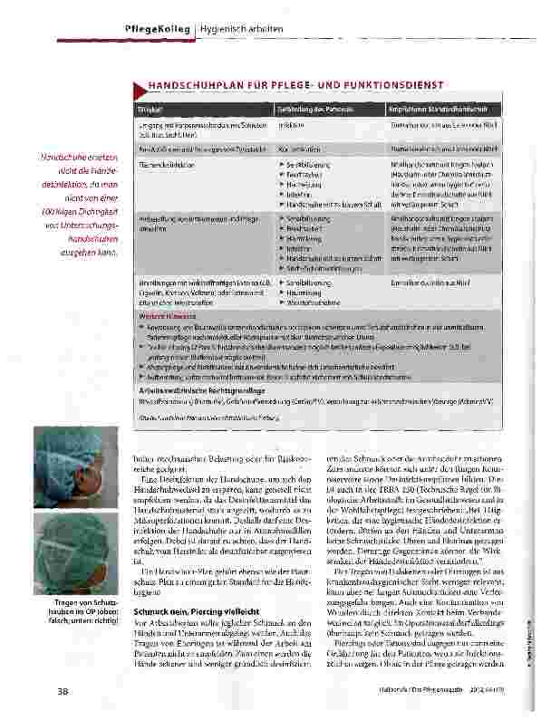 Vorschauseite 3: Personalhygiene - Sicherheit geht vor