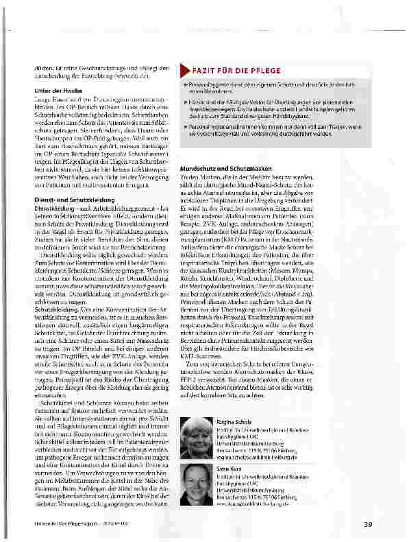Vorschauseite 4: Personalhygiene - Sicherheit geht vor