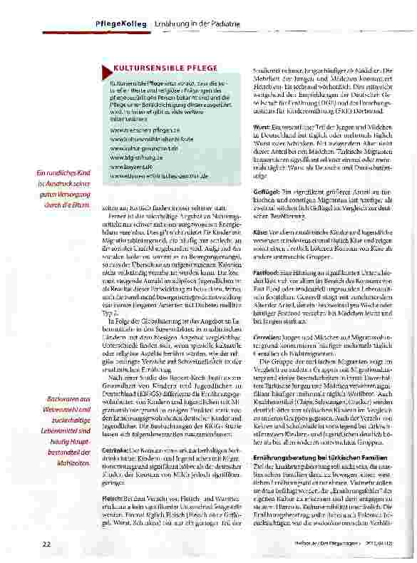 Vorschauseite 3: Was bei Migrantenfamilien auf den Teller kommt