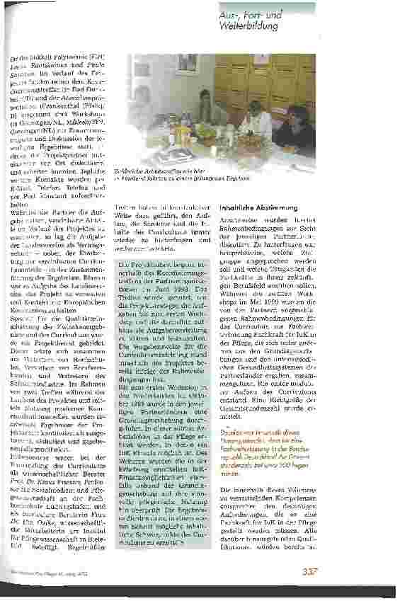 Vorschauseite 2: FIP - neues Bildungsangebot zur EDV-Fachkraft
