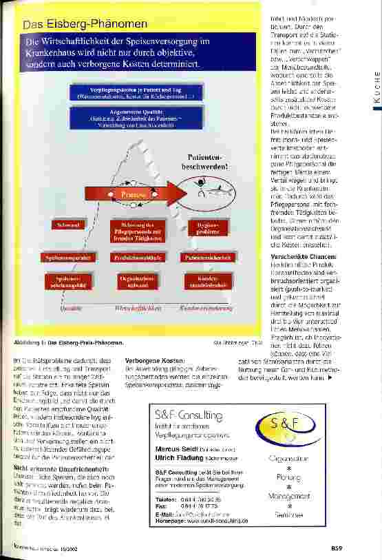 Vorschauseite 2: Prozessorientiertes Speisenmanagement Supply Chain Management in der Speisenversorgung des Krankenhauses