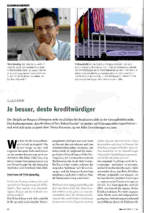 Vorschauseite 1: Je besser, desto kreditwürdiger