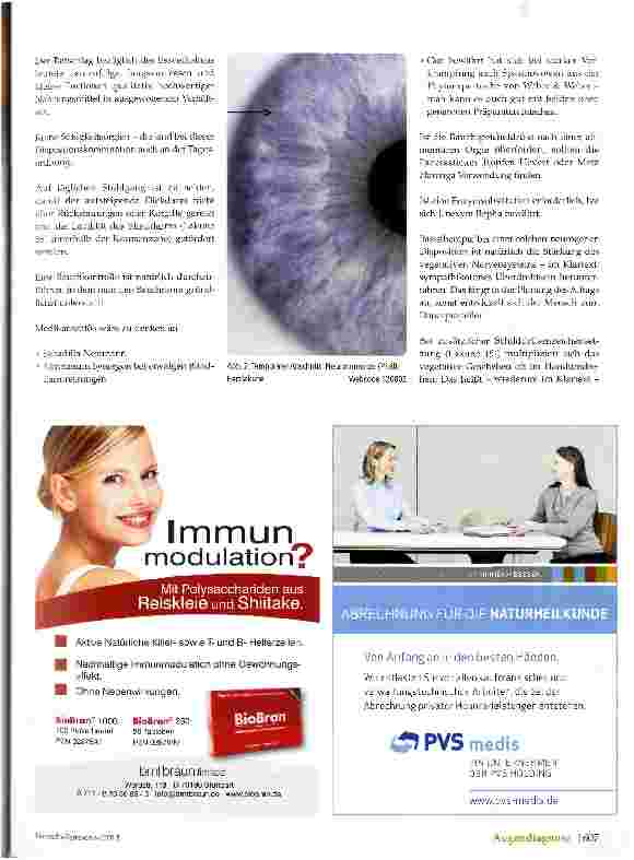 Vorschauseite 2: Wichtige Informationen aus dem Auge?