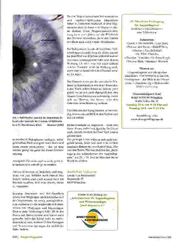 Vorschauseite 3: Wichtige Informationen aus dem Auge?