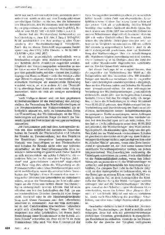 Vorschauseite 2: Portokosten für die Übersendung von Briefwahlunterlagen