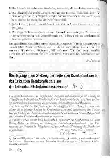 Vorschauseite 1: Überlegungen zur Stellung der Leitenden Krankenschwester, des Leitenden Krankenpflegers, der Leitenden Kinderkrankenschwester