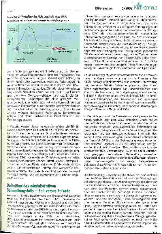 Vorschauseite 4: Perspektiven und Limitationen bei der Abbildung des Aufwandes von Krankenhausleitsungen durch australische DRGs Krankenhausfinanzierung am Beispiel Victoria