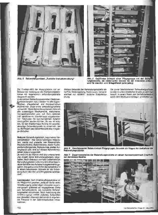 Vorschauseite 2: Verund Entsorgung der Krankenpflegestation und Funktionsabteilungen im Modul-System