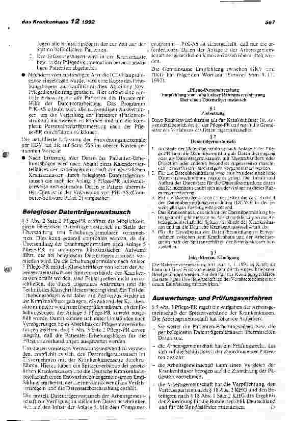 Vorschauseite 4: Umsetzung der Pflegepersonalregelung in die Praxis des Krankenhauses