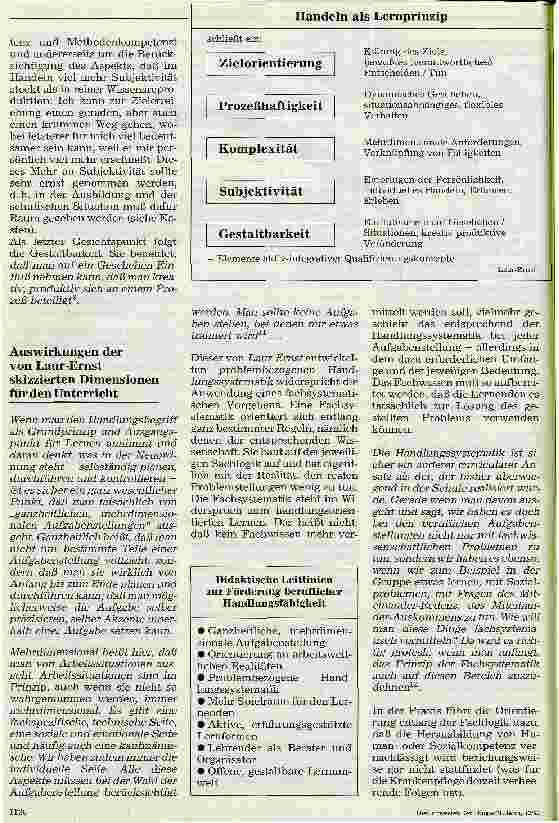 Vorschauseite 4: Handlungsorientierte Didaktik Gedanken zur Entwicklung der didaktischen Diskussion im Bildungswesen