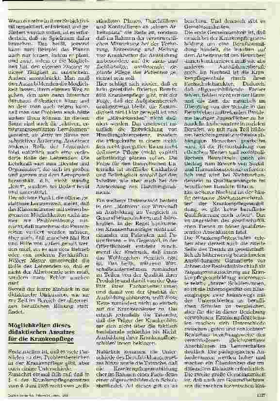 Vorschauseite 5: Handlungsorientierte Didaktik Gedanken zur Entwicklung der didaktischen Diskussion im Bildungswesen