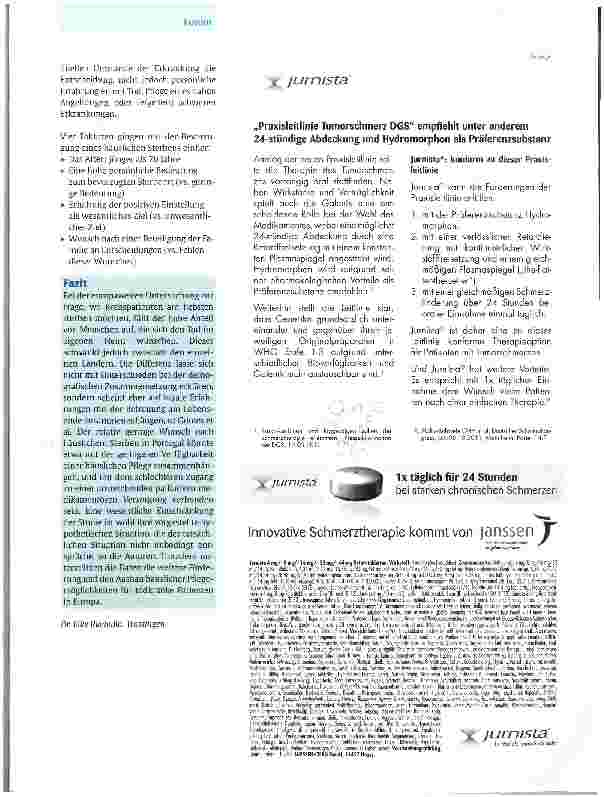 Vorschauseite 2: Wo möchten Patienten sterben?