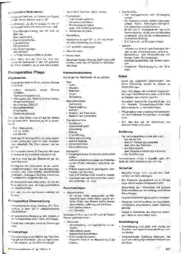 Vorschauseite 2: Allgemeine präund postoperative Pflege