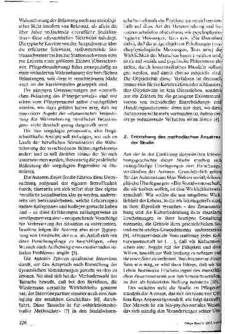 Vorschauseite 2: Belastungen des Pflegepersonals - 1. Teil