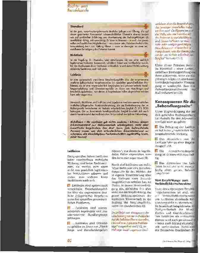 Vorschauseite 3: Richtlinien, Leitlinien und Standards