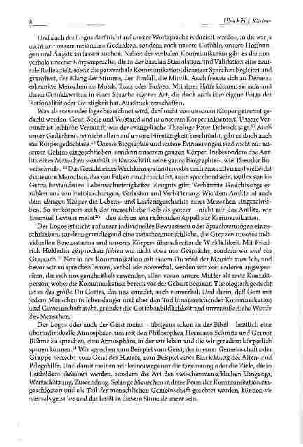 Vorschauseite 6: Das Menschenbild der Leistungsgesellschaft und die Irritation Demenz