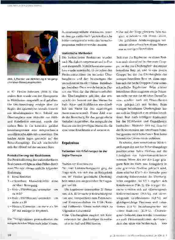 Vorschauseite 4: Unwillkürliche Lokomotionselemente