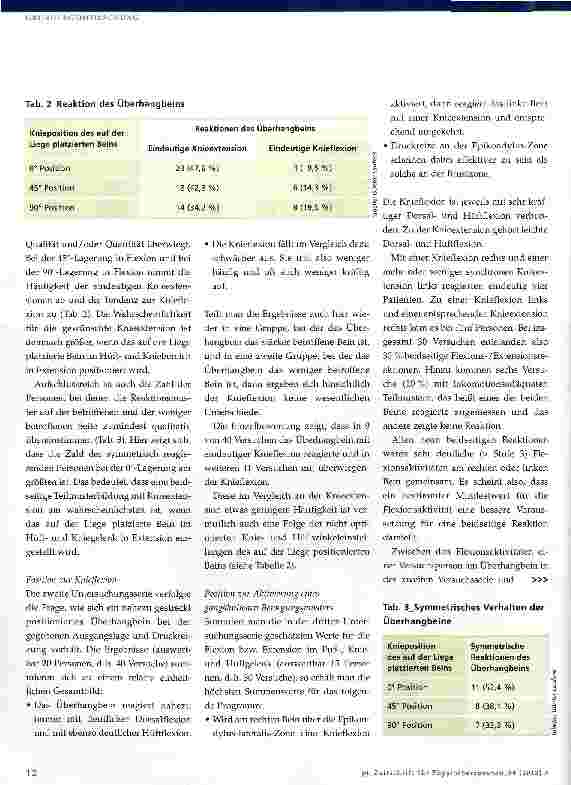Vorschauseite 5: Unwillkürliche Lokomotionselemente