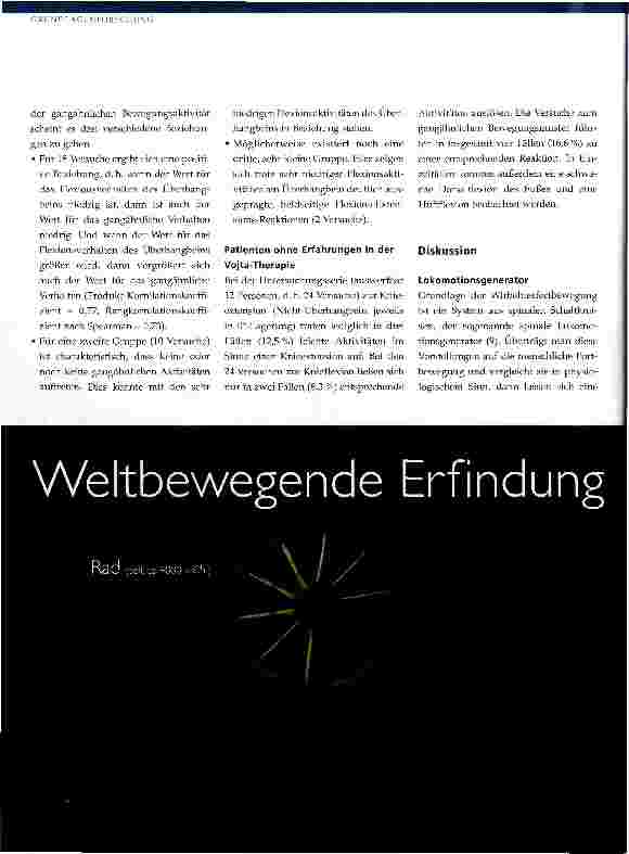 Vorschauseite 6: Unwillkürliche Lokomotionselemente