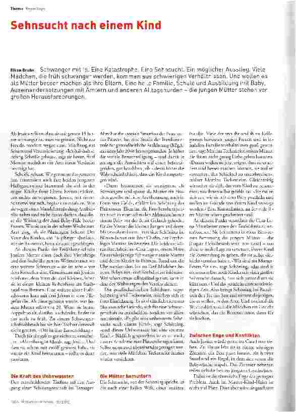 Vorschauseite 1: Sehnsucht nach einem Kind