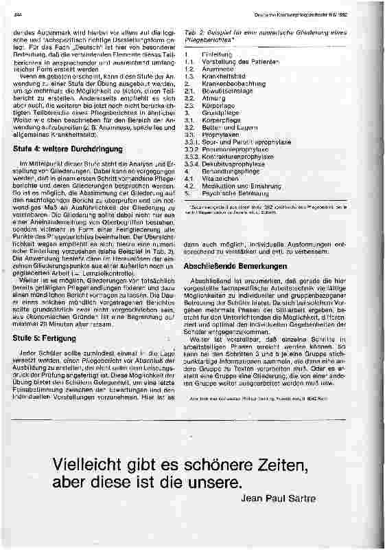 Vorschauseite 3: Eine Arbeitstechnik zum Erstellen von Pflegeberichten