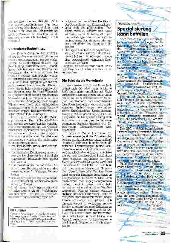 Vorschauseite 2: Öffnung der Grenzen