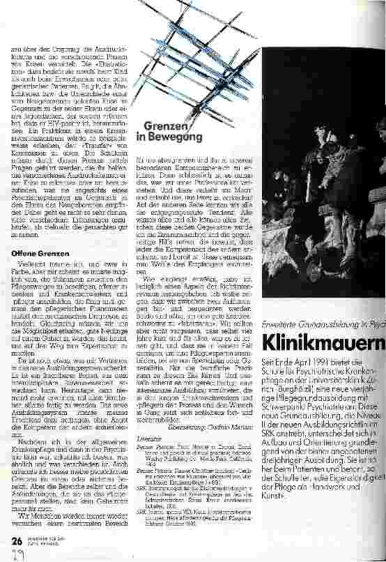 Vorschauseite 5: Öffnung der Grenzen