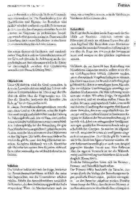 Vorschauseite 2: Vom Anforderungsprofil bis zur Einstellung Möglichkeiten eines Personalauswahlverfahrens
