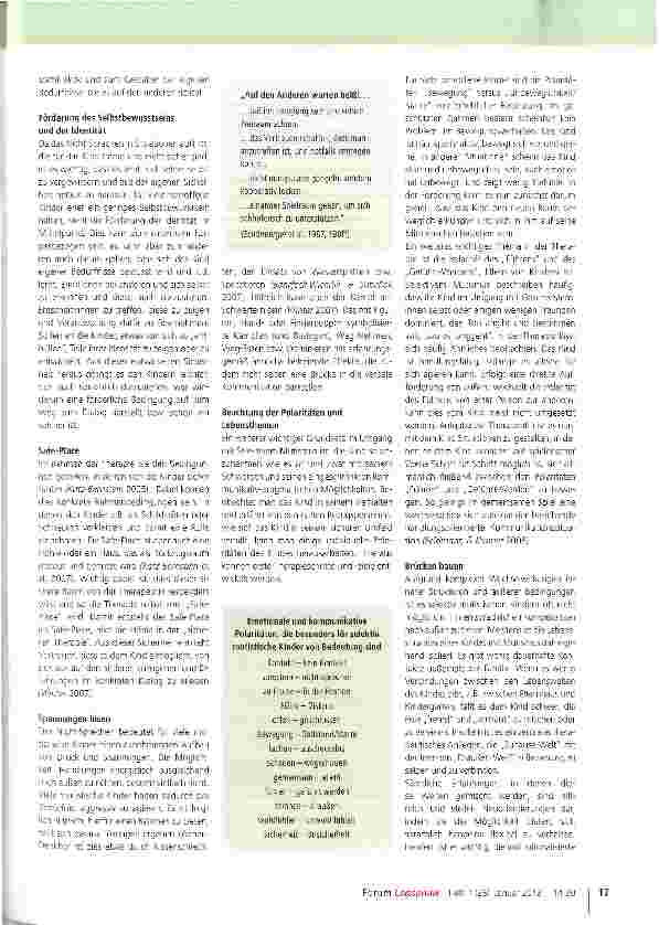 Vorschauseite 4: Das Konzept der Kooperativen Mutismustherapie (KoMut)