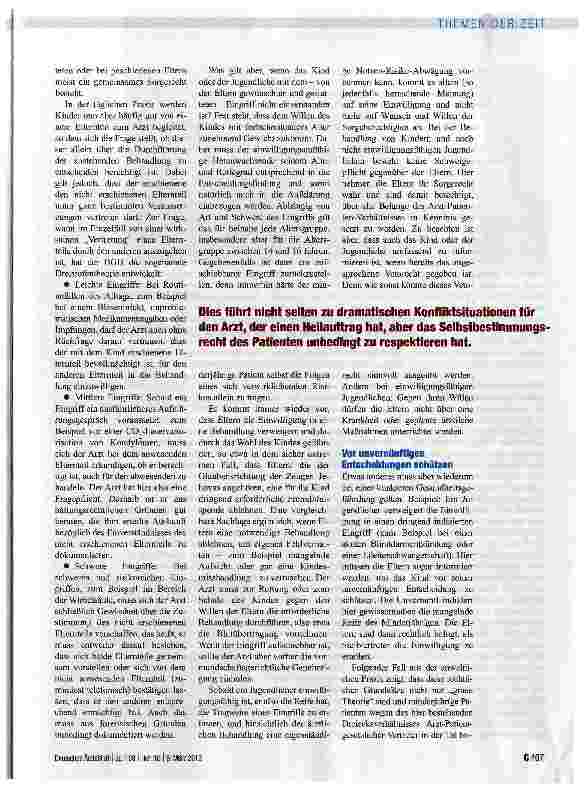 Vorschauseite 2: Regeln für diffizile Konstellationen