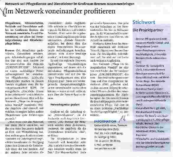 Vorschauseite 1: Im Netzwerk voneinander profitieren