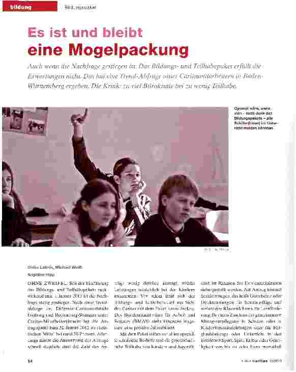Vorschauseite 1: Es ist und bleibt eine Mogelpackung
