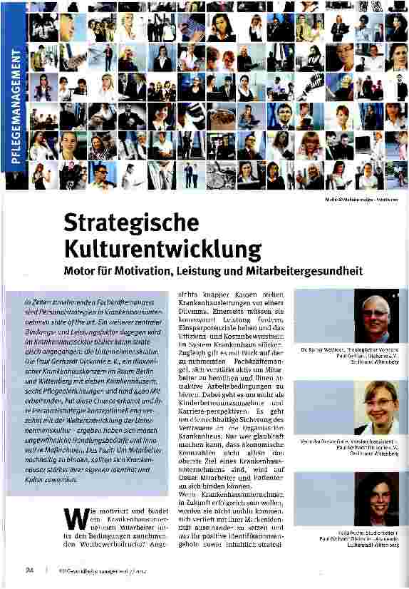 Vorschauseite 1: Strategische Kulturentwicklung